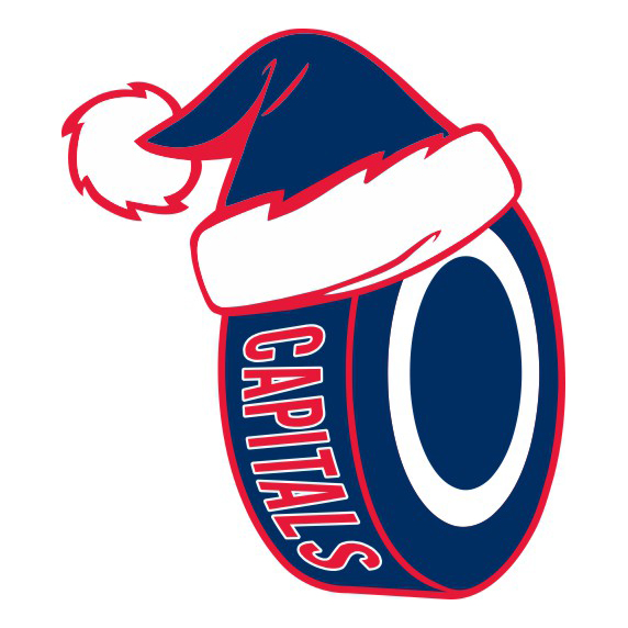 Washington Capitals Hockey ball Christmas hat logo iron on paper